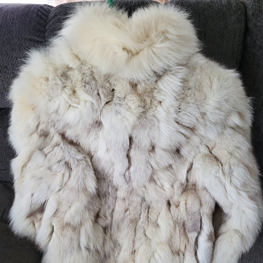 Silver Fox Fur Jacket - image 2